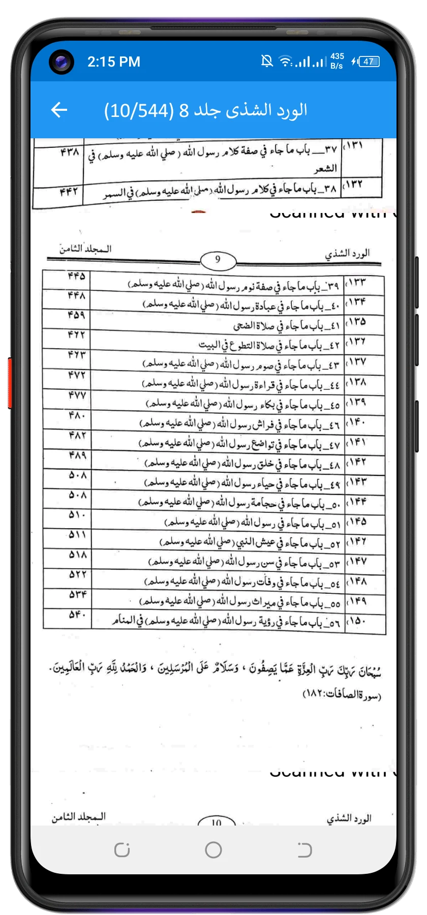الورد الشذی پشتو شرح ترمزی screenshot